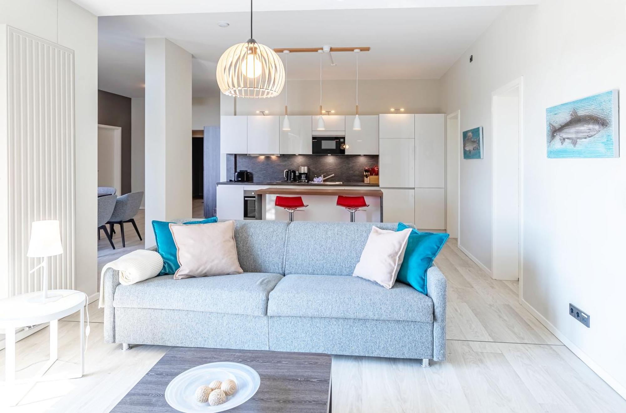 Moderne Apartments in der Seefahrtschule - 600m bis zum Ostseestrand Wustrow  Zimmer foto